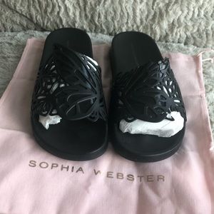 Sophia Webster Lia Butterfly Slides